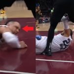 This Angle Has People Convinced Dillon Brooks Intentionally Low Blow Hit Donovan Mitchell's Groin Balls