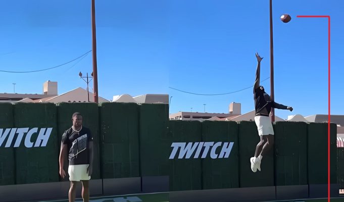 DK Metcalf Real Life Madden Glitch High Jump Sparks Drug Testing Conspiracy Theory