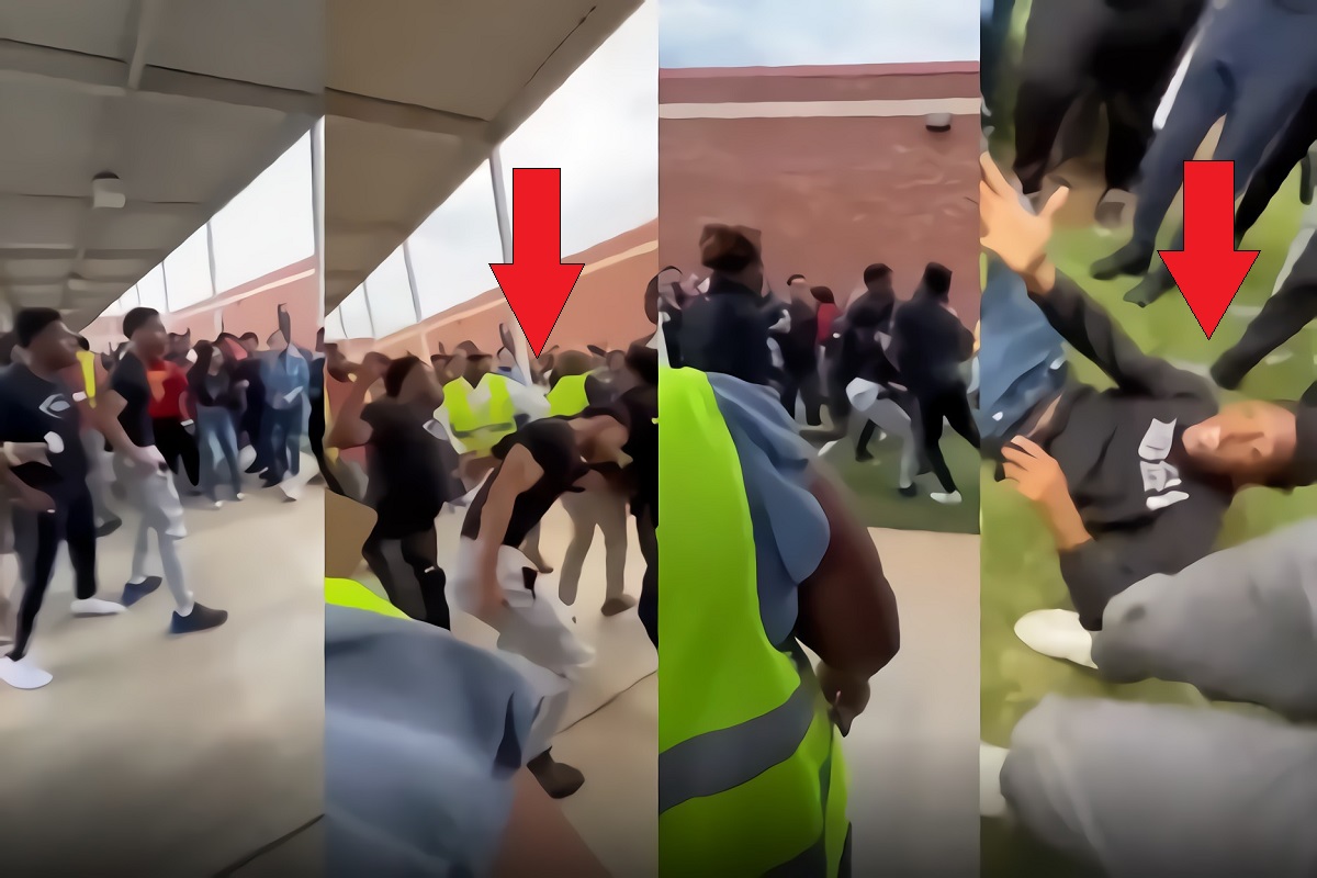 Video: Lack of Security During Brawl Fight at Eagles Landing High School in Henry County in Atlanta Area Goes Viral