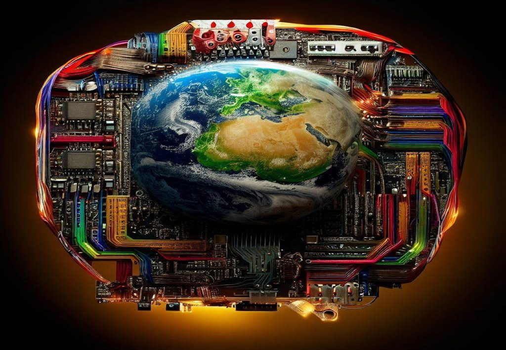 Viral Map of Submarine Internet Cables Fuels Theory that Earth is Now a Super Computer