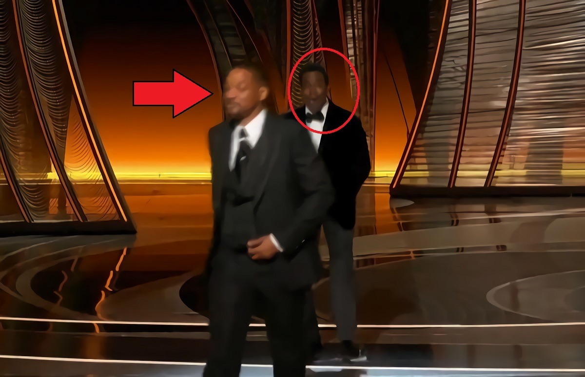 Evidence that Will Smith punching Chris Rock was staged and scripted.