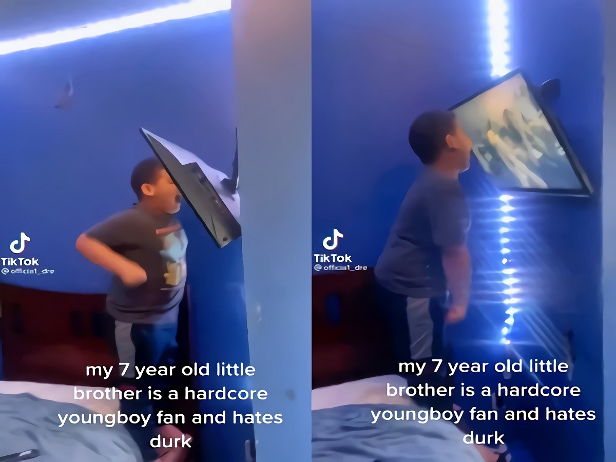 7 Year Old NBA Youngboy Fan Screaming at Lil Durk Goes Viral