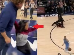 Identity of Glen Taylor Protester Woman Who Ran Court Dressed as NBA Referee Dur...