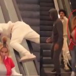 Was the Girlfriend Cheek Stroking Escalator Prank Gone Wrong Fight Staged?