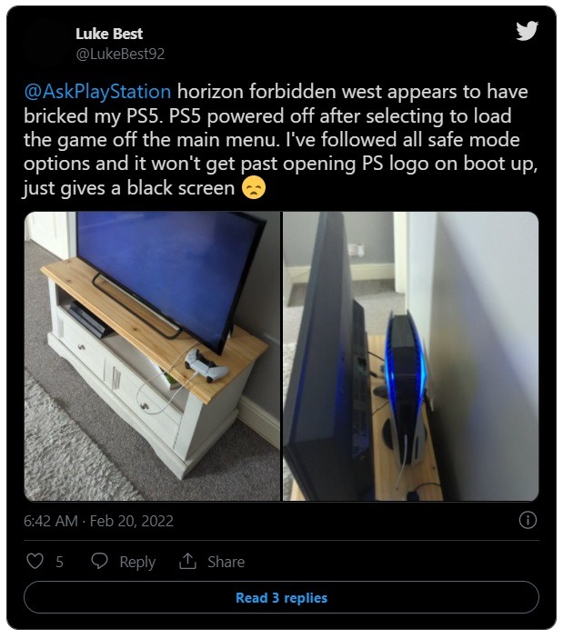 Why is Horizon Forbidden West Bricking PS5 Consoles? Social Media Reacts. How Will Sony Respond to Users Who Had Their PS5 Bricked by Horizon Forbidden West?