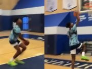 Can Bryce James Dunk Now? Viral Video Shows Bryce James is Dunking on Regulation Rims