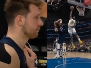 Mark Cuban and Luka Doncic's Reactions to Referees Confirming Andrew Wiggins' Poster Dunk Goes Viral