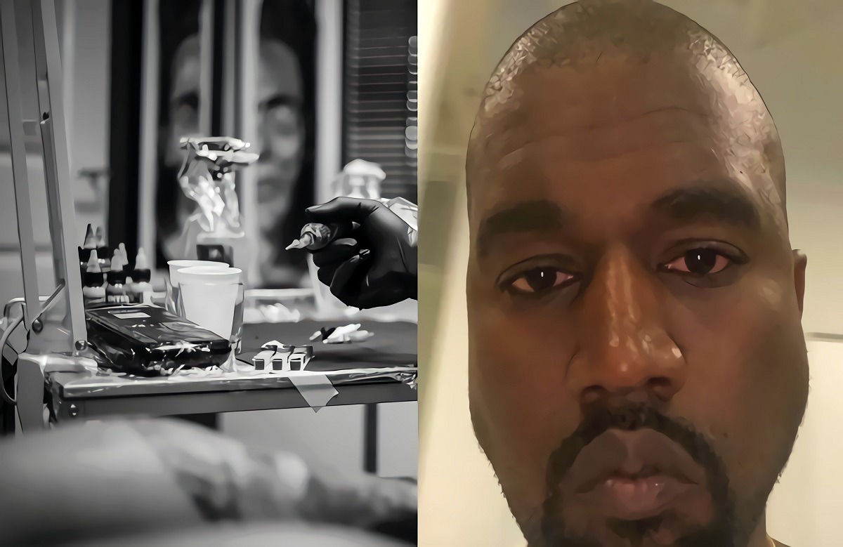 Kanye West name Tattooed on Pete Davidson 'My Girl is a Lawyer'.