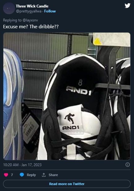 And-1 Fake Jordan Sneakers in Walmart Spark 'They Won't Know' Fake Shoe Twitter Thread Leading to Someone Getting Caught Wearing Them on TikTok
