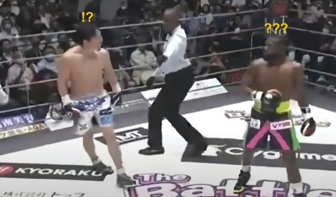 Mikuru Asakura Taunts Floyd Mayweather Then Gets Knocked Out in Japan Rizin Boxing Main Event