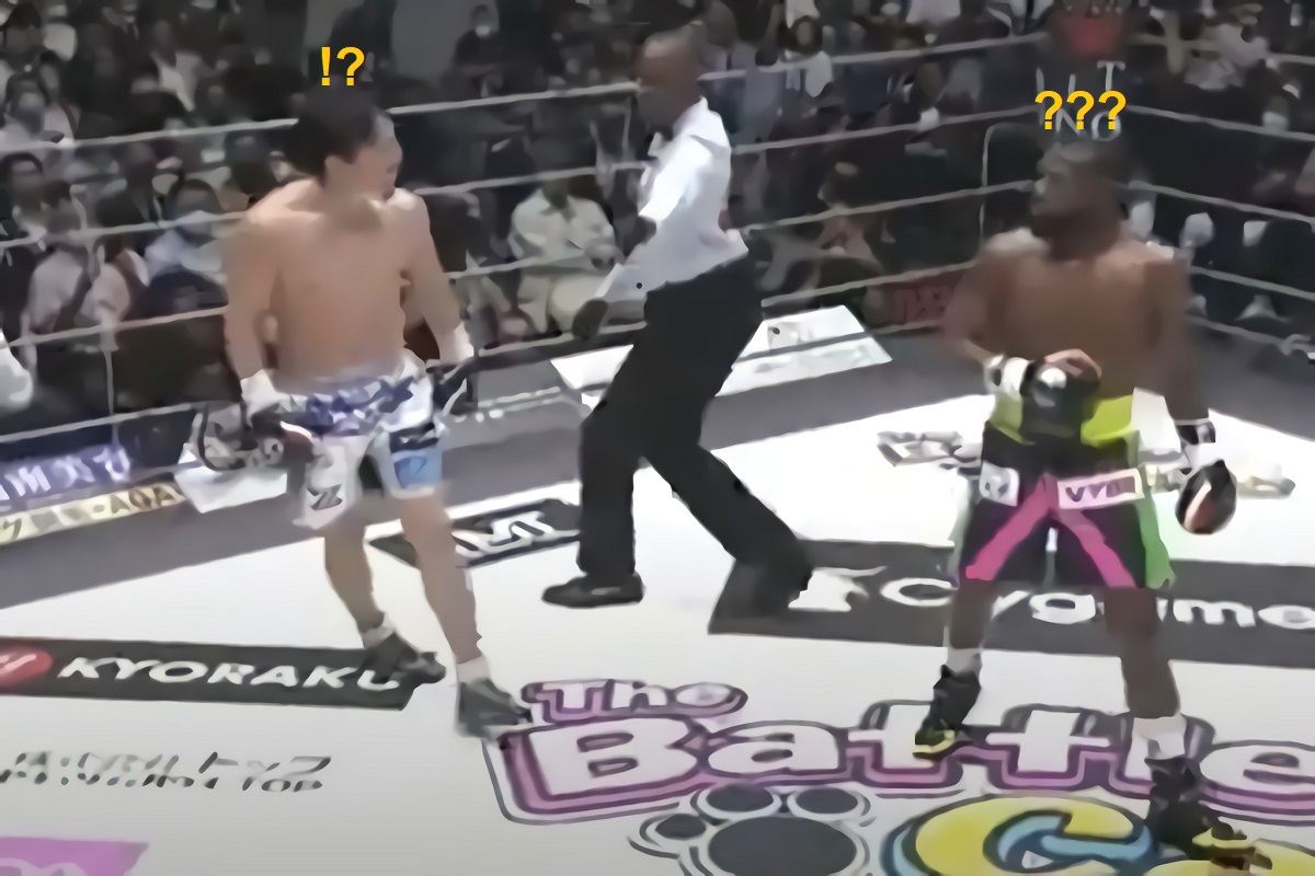 Mikuru Asakura Taunts Floyd Mayweather Then Gets Knocked Out in Japan Rizin Boxing Main Event