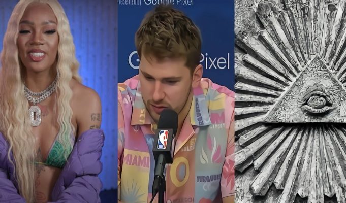 Did Glorilla Join the Illuminati? How Luka Doncic is Connected Glorilla's Illuminati Hand Tattoo Conspiracy Theory