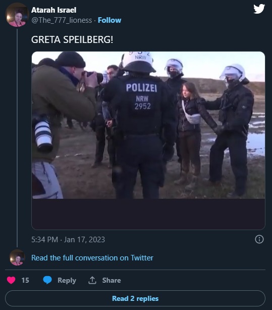 Did Greta Thunberg Stage Her Arrest in Germany? New Video Fuels Conspiracy Theory Greta Thunberg Faked Getting Arrested