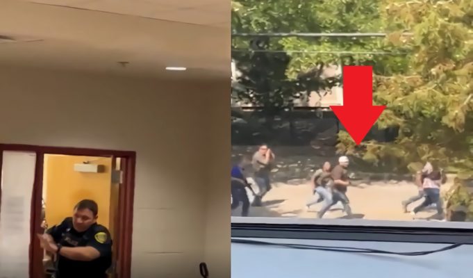 Videos Showing Armed SWAT Team Entering Classroom at Heights High School During Possible Active Shooter Situation Goes Viral