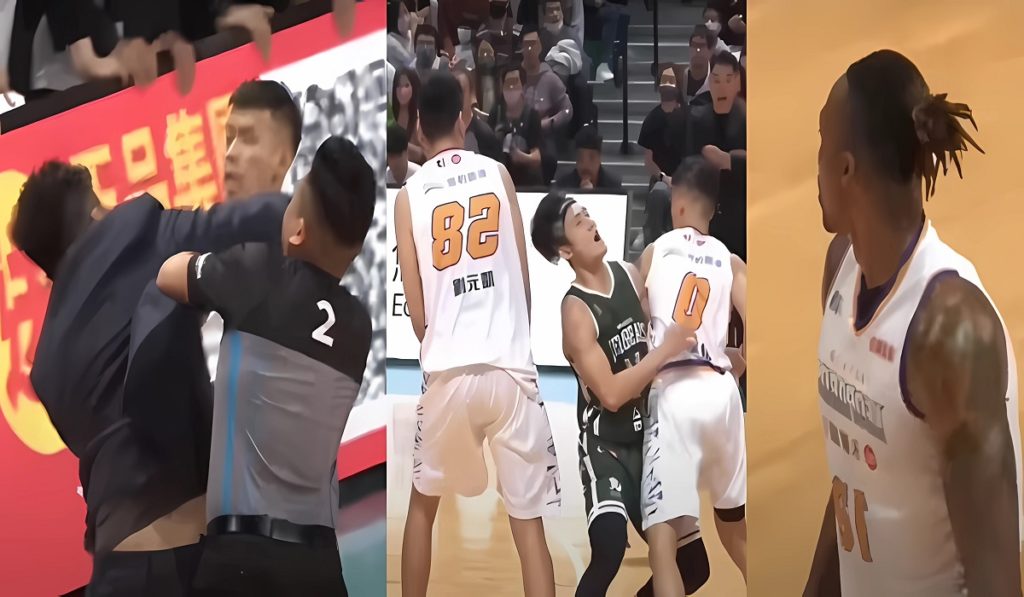 Dwight Howard Involved in Major Fight in Taiwan with Coaches and Players Throwing Punches, Gets Ejected