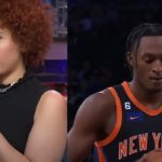 Was Ice Spice High at the Knicks Game? Message on Ice Spice's Shirt During Knicks' 8th Straight Win Goes Viral