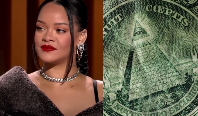Was Rihanna's Pregnancy Reveal Part of an Illuminati Ritual? Super Bowl LVII Halftime Conspiracy Theory Explained