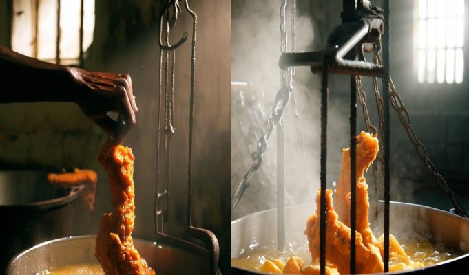 Prison Inmate Cooking Deep Fried Chicken in Jail Cell and Selling it For $25 a Plate Goes Viral