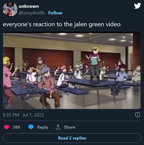 Leaked Jalen Green Gay Twitter Video Before Josh Christopher got Traded