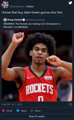 Was the Alleged Jalen Green Gay Twitter Video the Reason Josh