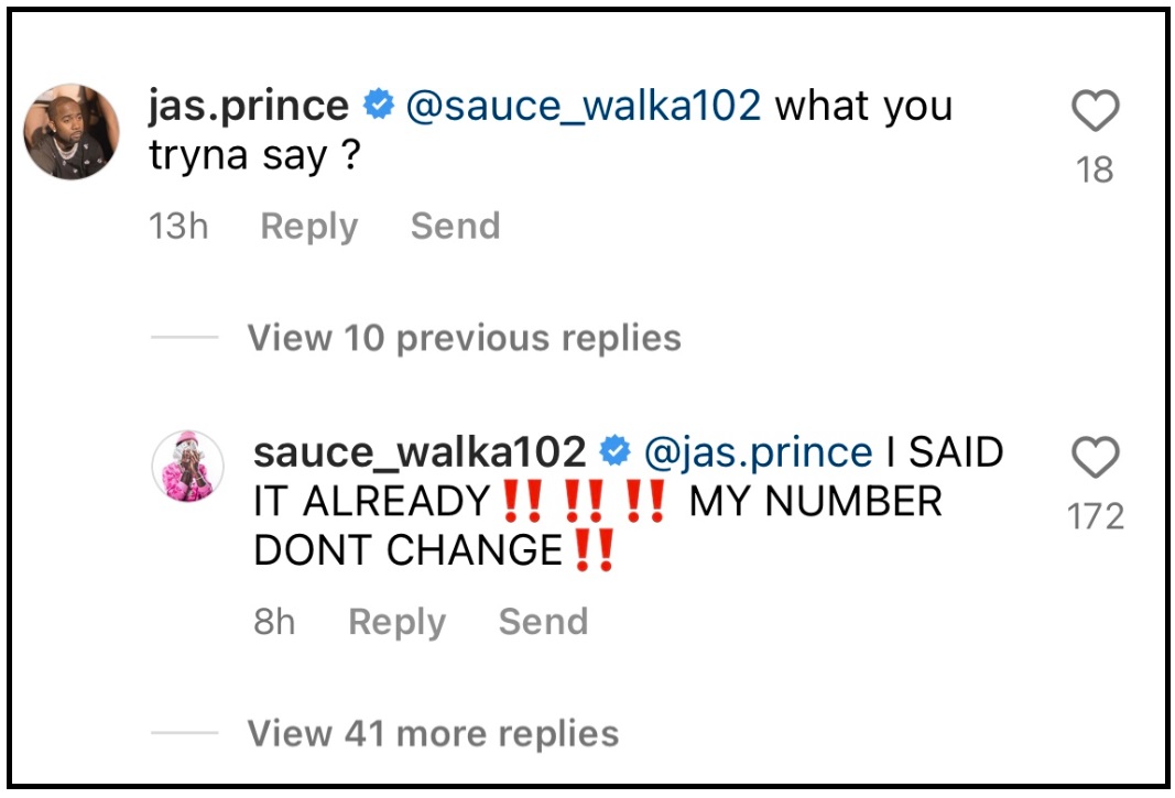 Jas Prince Responds to Sauce Walka Insinuating Migos Takeoff Would