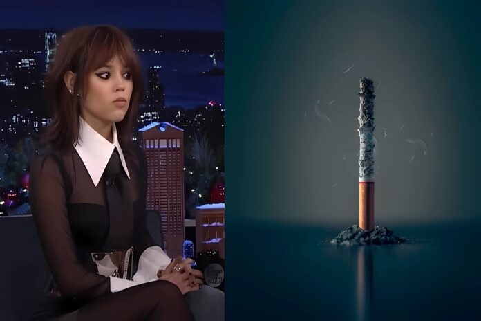 jenna-ortega-smoking-Cigarette-picture