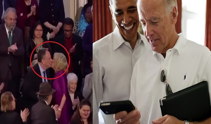 Is Jill Biden Cheating on Joe Biden? Jill Biden Kissing Kamala Harris' Husband Sparks Conspiracy Theories