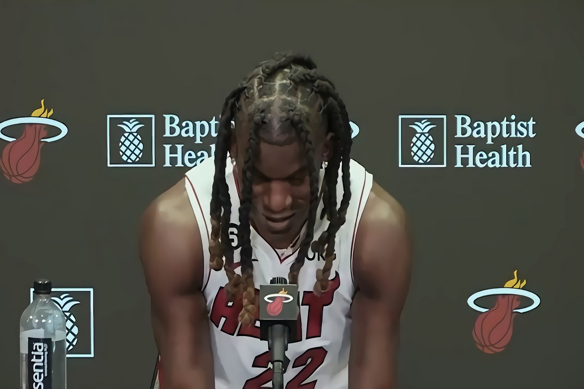 Were Jimmy Butler's Dreads Fake Weave? Jimmy Butler Reveals if his Long Hair is Real During Heat Press Conference
