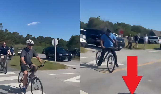 Joe Biden Falling Off Bike in Stationary Crash at Rehoboth Beach Fuels Worry About His Health