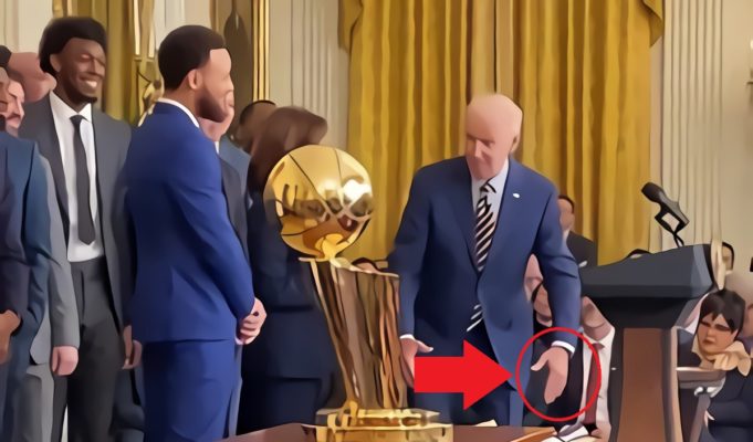 Joe Biden's Joke Clowning Steve Kerr During Warriors White House Visit Goes Viral 'He Walks Around Like This'