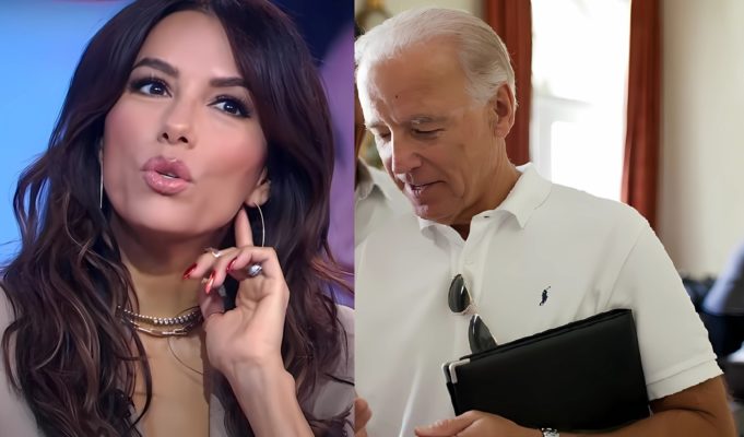 Joe Biden's Strange Age Joke About Eva Longoria Fuels Conspiracy Theories About His Hidden Secrets