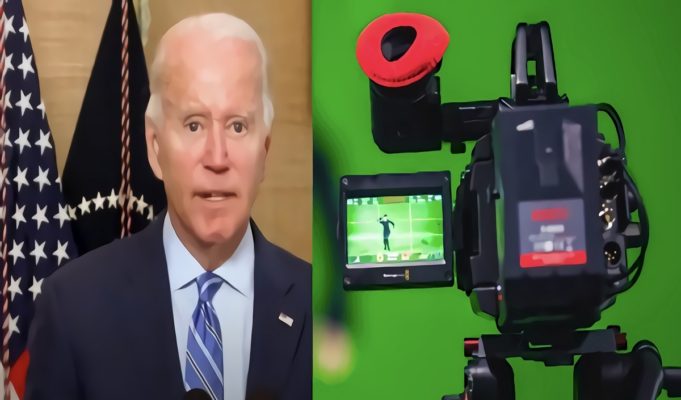 Are Joe Biden's Eyes Not Blinking and Deeper Voice Proof of Deep Fake CGI Technology Being Used by White House?