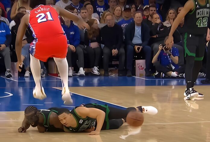 joel-embiid-grant-williams-accident