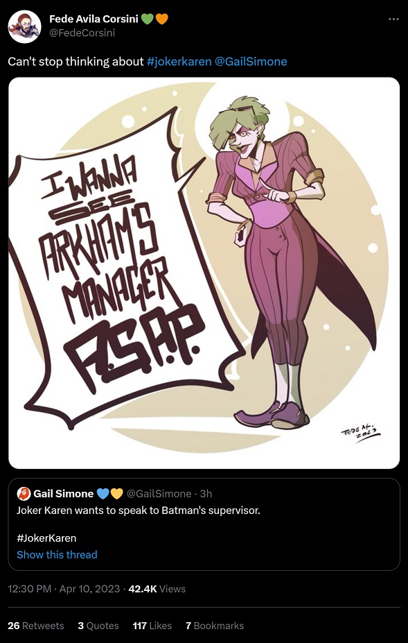 Here's Why Joker Karen Memes, Art, and Hashtag #JokerKaren are Trending on Social Media