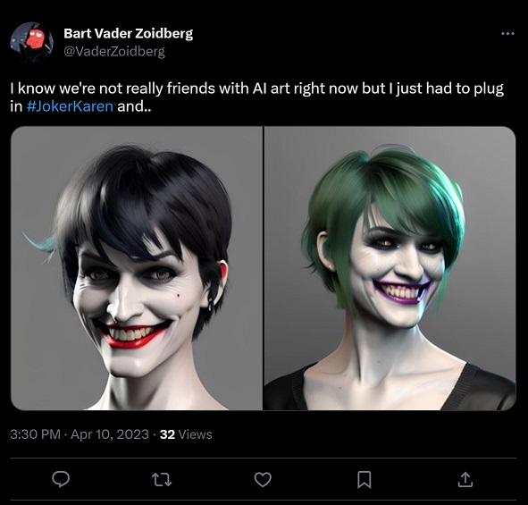 Here's Why Joker Karen Memes, Art, and Hashtag #JokerKaren are Trending on Social Media