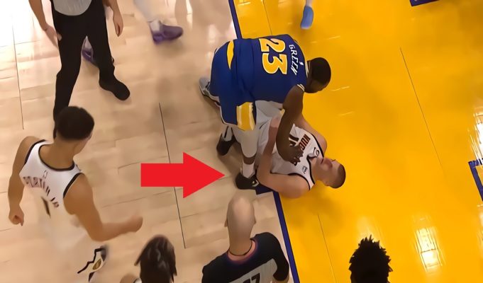 Did Jordan Poole and Draymond Green Intentionally Injure Nikola Jokic's Leg? New Evidence Sparks Conspiracy Theory