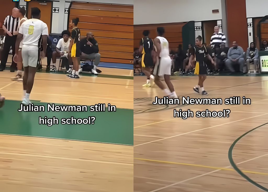 21-Year-Old Julian Newman Still Playing High School Basketball evidence