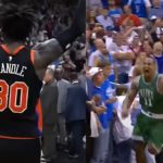 Julius Randle Compared to Glen Davis After Pushing Down Tom Thibodeau While Celebrating Game Winner Against Miami Heat