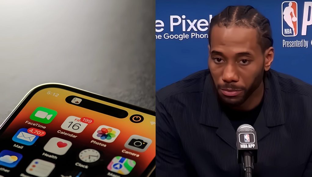 kawhi-leonard-holding-iphone-14-pro-max-1