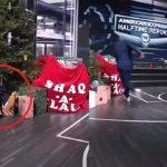 Kenny Smith Roasts His Own Knees After Pushing Shaq Into a Christmas Tree on Inside the NBA for Second Time in 7 Years