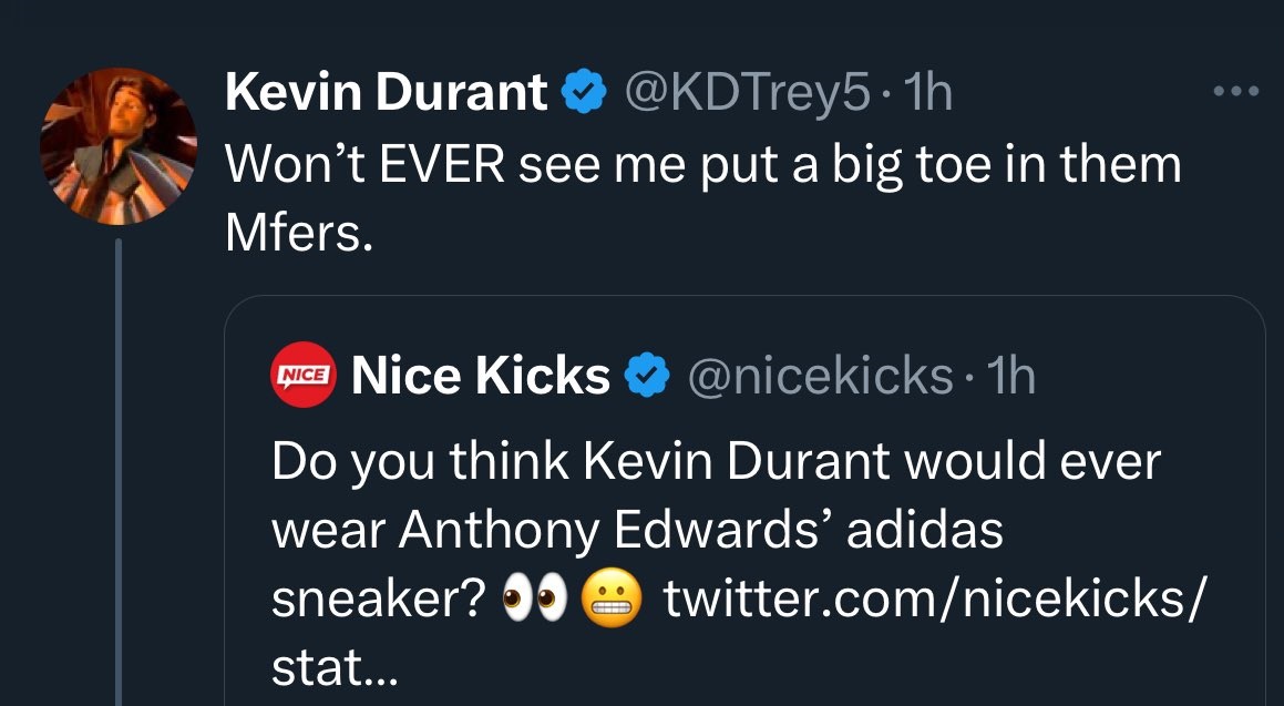 Was Adidas Calling Kevin Durant 'Dusty' in Deleted Tweet Racist? Social Media Reacts