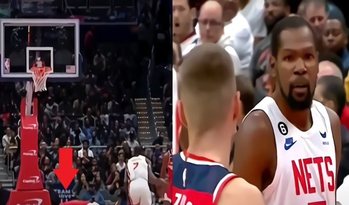 kevin-durant-daniel-gafford-split