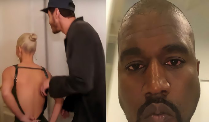 Kanye West's Reaction to Kim Kardashian Shower Scene with Pete Davidson is Sure to Go Viral