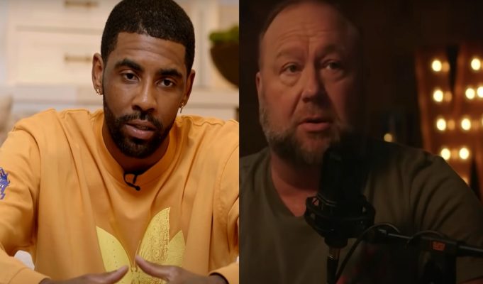 People Want Kyrie Irving Banned For Posting Alex Jones Video on Illuminati New World Order