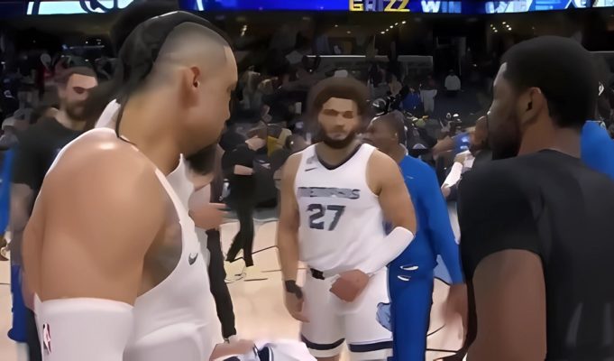 Kyrie Irving Curving Dillon Brooks in Jersey Swap Fail Sparks Viral Roast Session