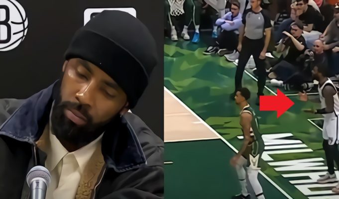 Kyrie Irving Feels Sixers Pain as He Yells 'Shoot it Ben' to Ben Simmons During Nets Loss to Bucks