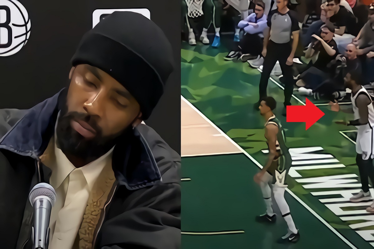 Kyrie Irving Feels Sixers Pain as He Yells 'Shoot it Ben' to Ben Simmons During Nets Loss to Bucks