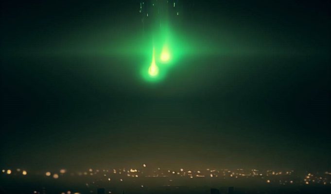 Did 10 Foot Aliens Crash Land in Las Vegas Nevada? Angel's Alien 911 Call Audio After Falling Fireball Object Goes Viral
