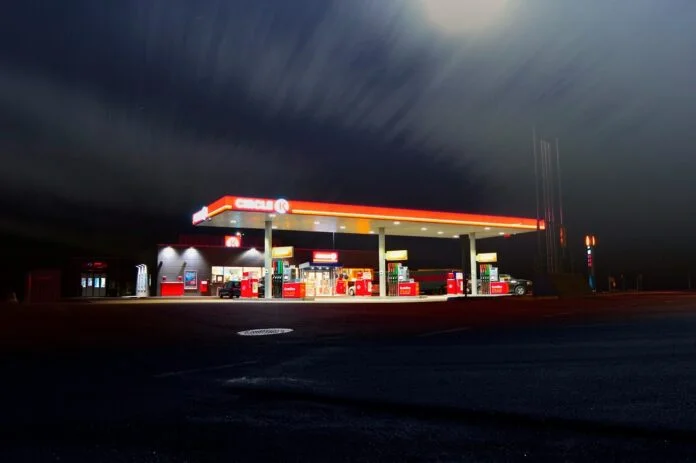 las vegas woman exorcism gas station ice theft
