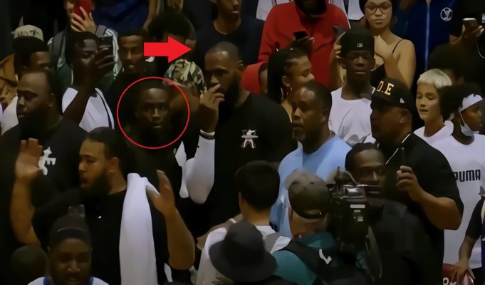Lebron James Allegedly Catches Cramps and Chet Holmgren Injured During CrawsOver Pro-Am With No Working A/C, Wet Court, and Game Gets Stopped Early